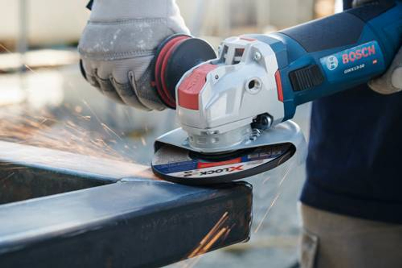 Bosch BOS-GWX10-45E 4-1/2in. X-LOCK Ergonomic Angle Grinder