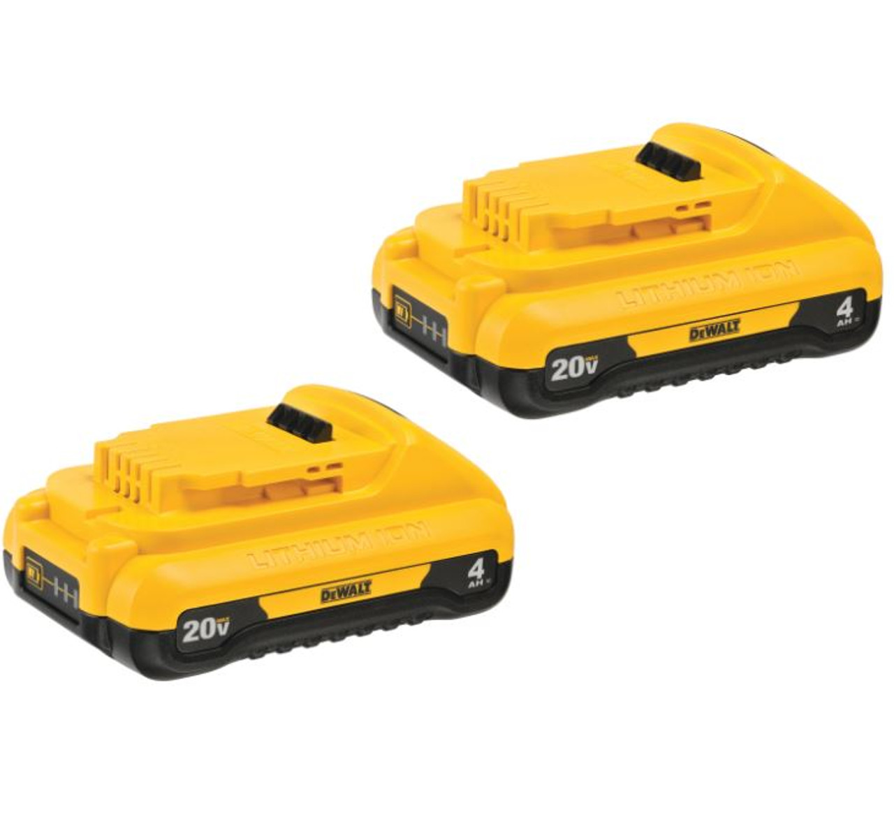 DEWALT DEW-DCB240-2 20V MAX Compact 4.0Ah Battery (2-Pack  Atlas-Machinery