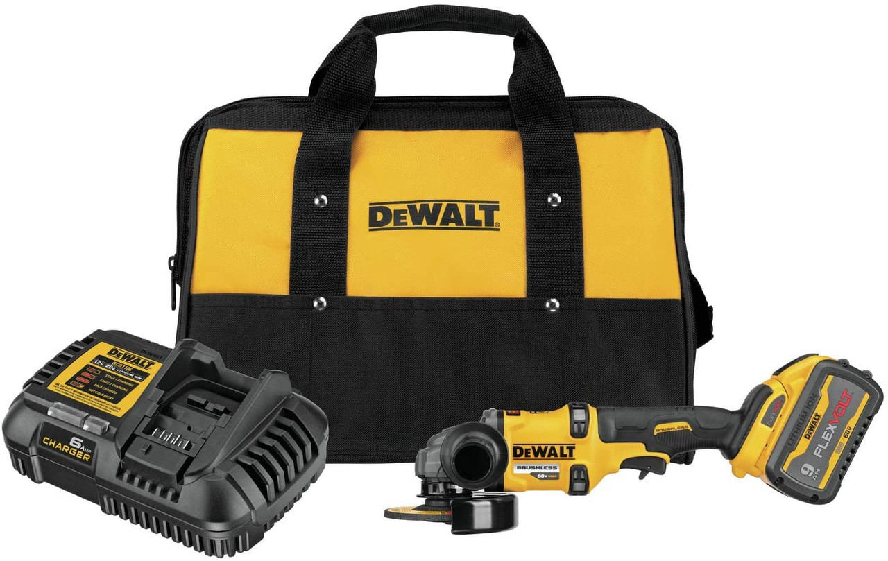 DEWALT DEW-DCG418X1 Flexvolt 60V MAX Brushless 4-1/2