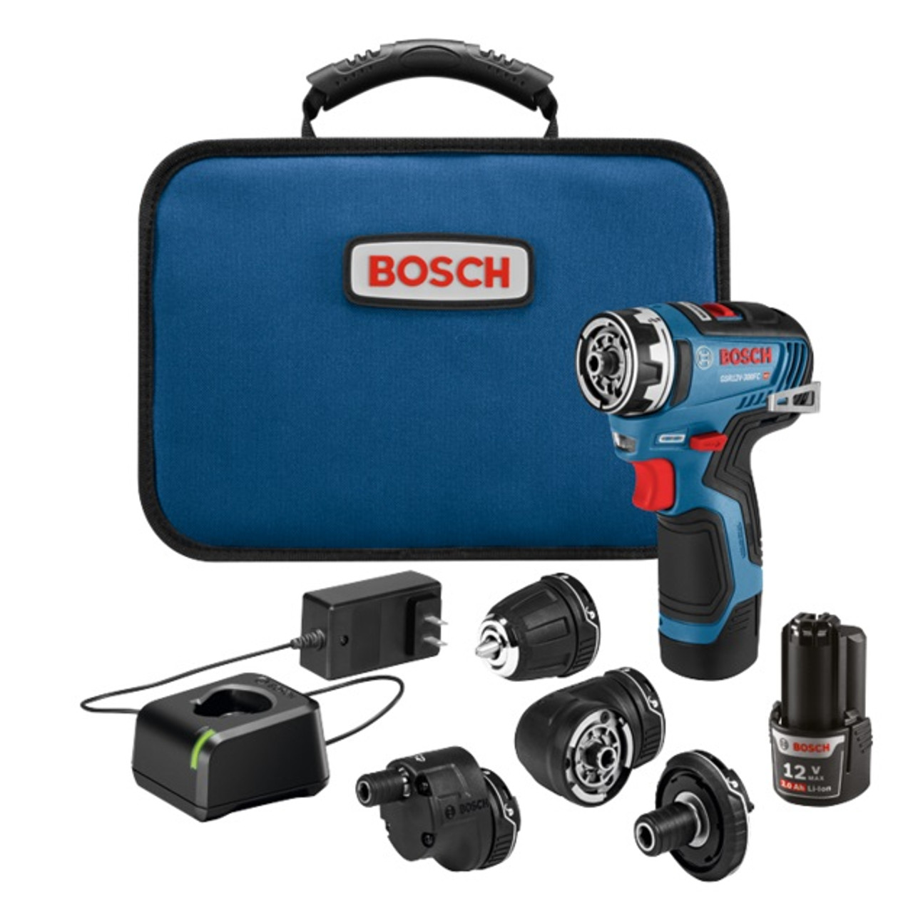 Bosch BOS GSR12V 300FCB22 12V Max EC Brushless Flexiclick 5 In 1