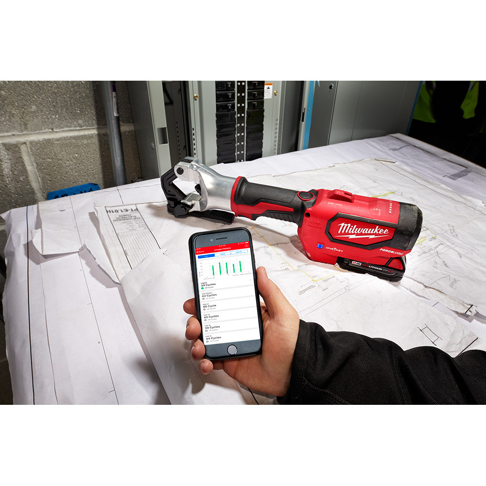 Milwaukee MIL-2877-22 M18 Force Logic 750 MCM Dieless Crimper - Atlas ...