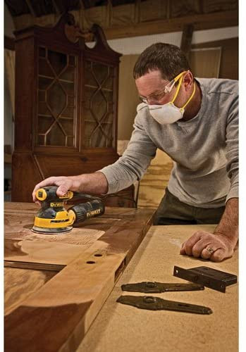 DEWALT DEW-DWE6421 5in Random Orbit Sander Hook Loop Atlas