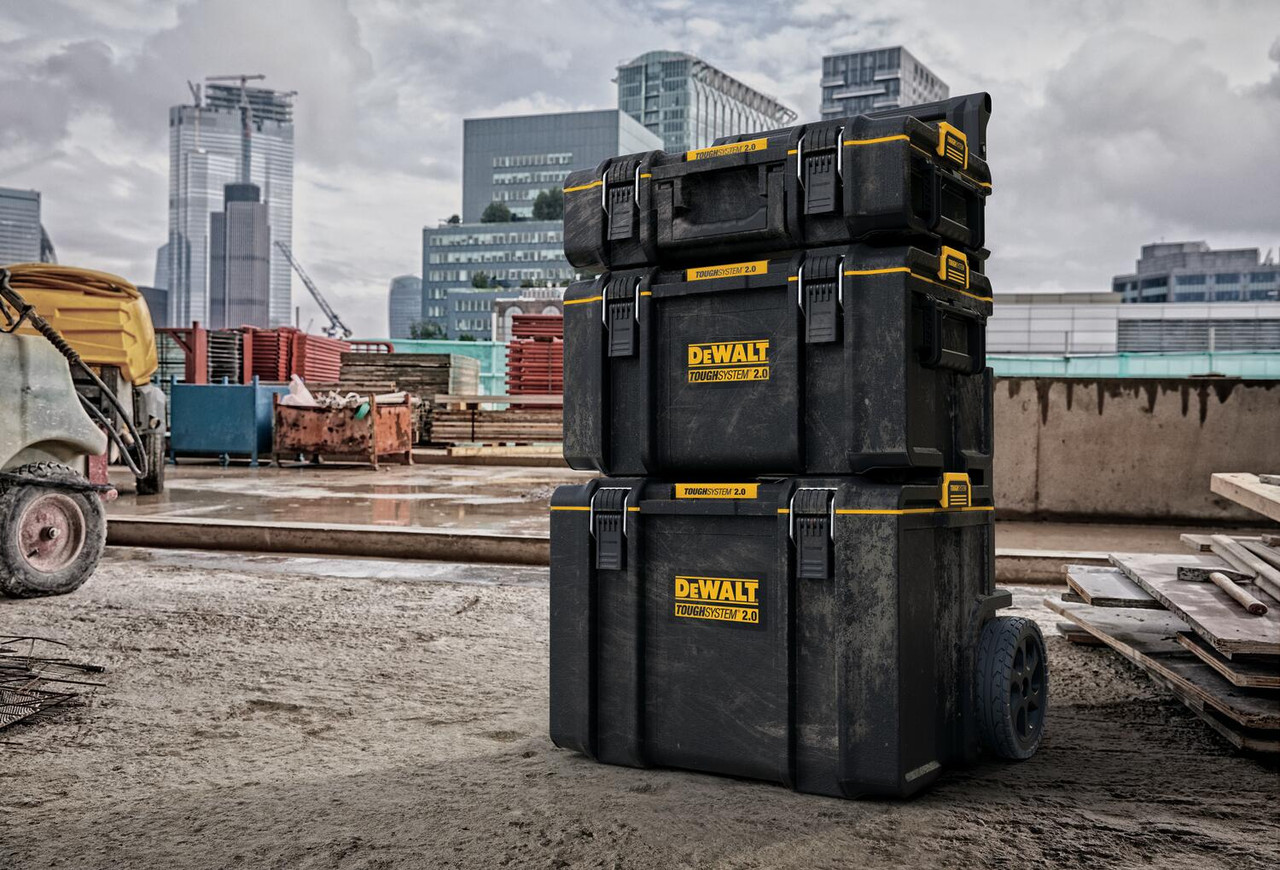 DEWALT ToughSystem 2.0 Large Tool Box, 110 Lb. Capacity