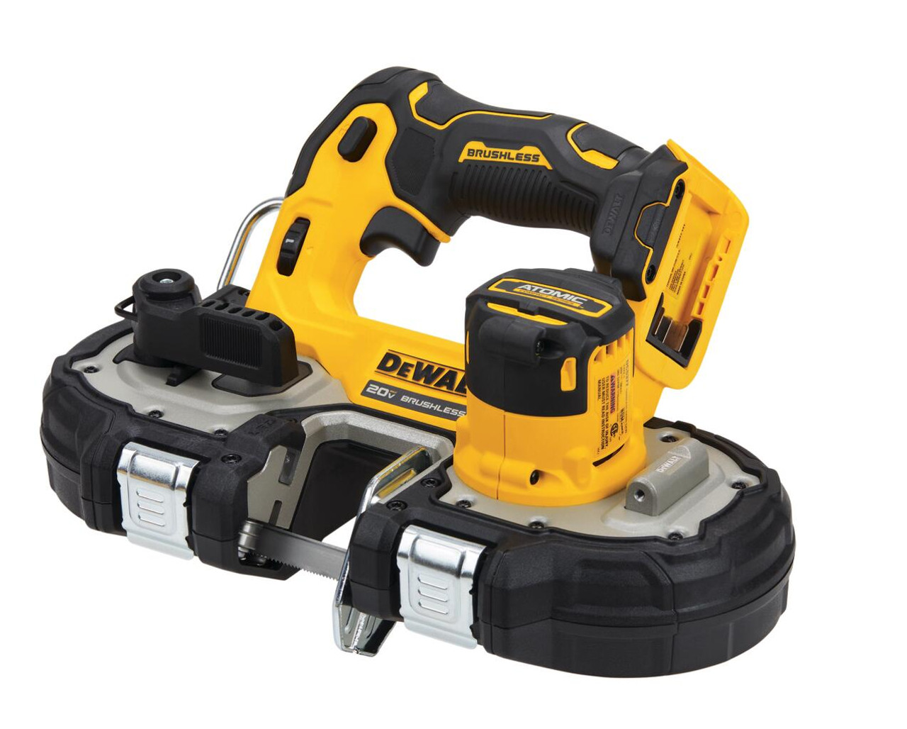 DEWALT 20V MAX Band Saw, 5" Cutting Capacity, Integrated Hang Hooks, Portable, For Deep Cuts, Bare Tool Only (DCS374B) - 4