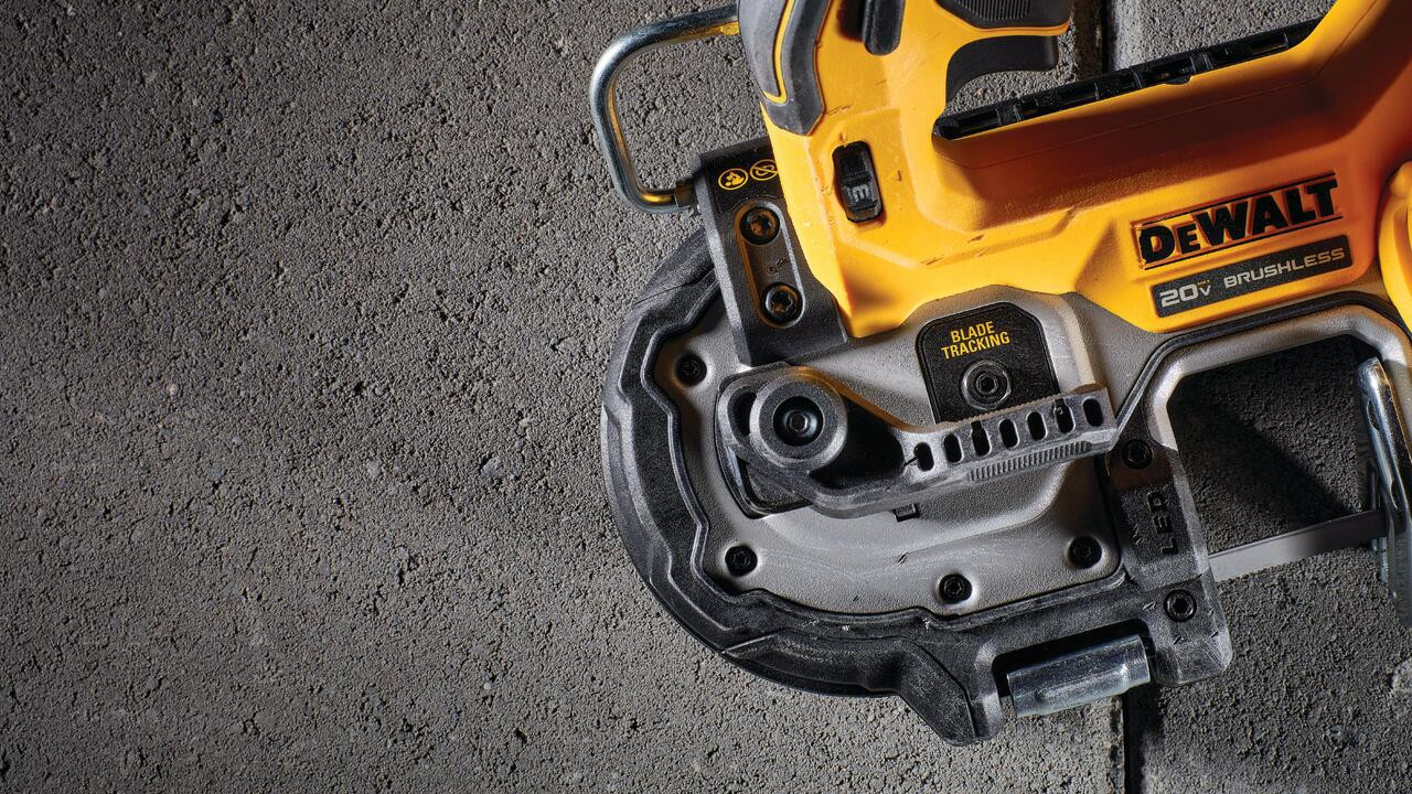 DEWALT DEW DCS377Q1 ATOMIC 20V MAX Brushless Cordless 1 3 4in Bandsaw 4.0Ah Kit Atlas Machinery