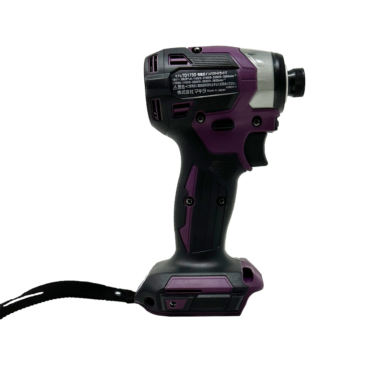 Makita MAK-DTD173Z-PURPLE 18V Brushless 1/4in Impact Driver Purple 