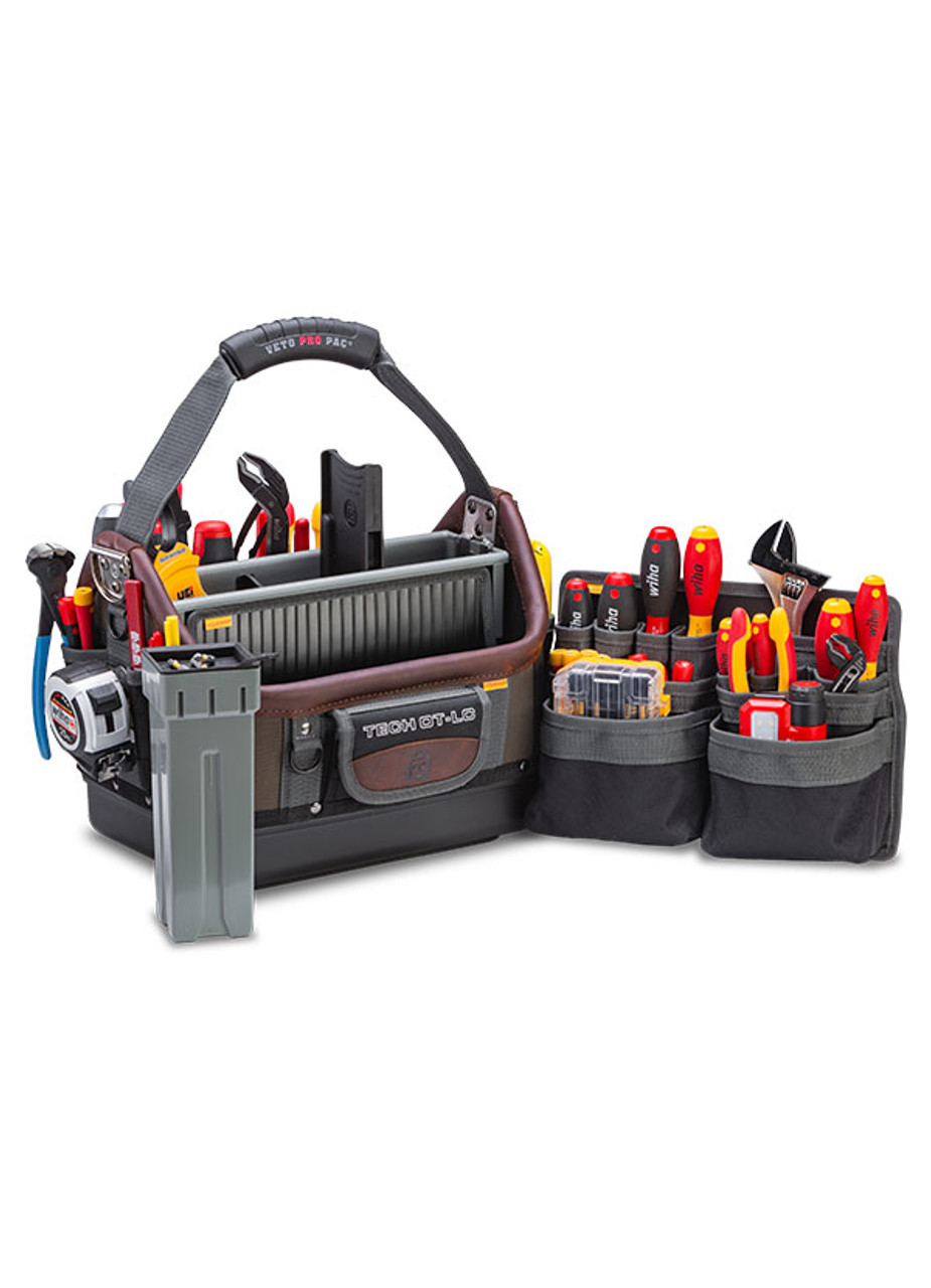 Veto Pro Pac VPP-TECH-OT-LC Large, Open Top Technician Tool Bag