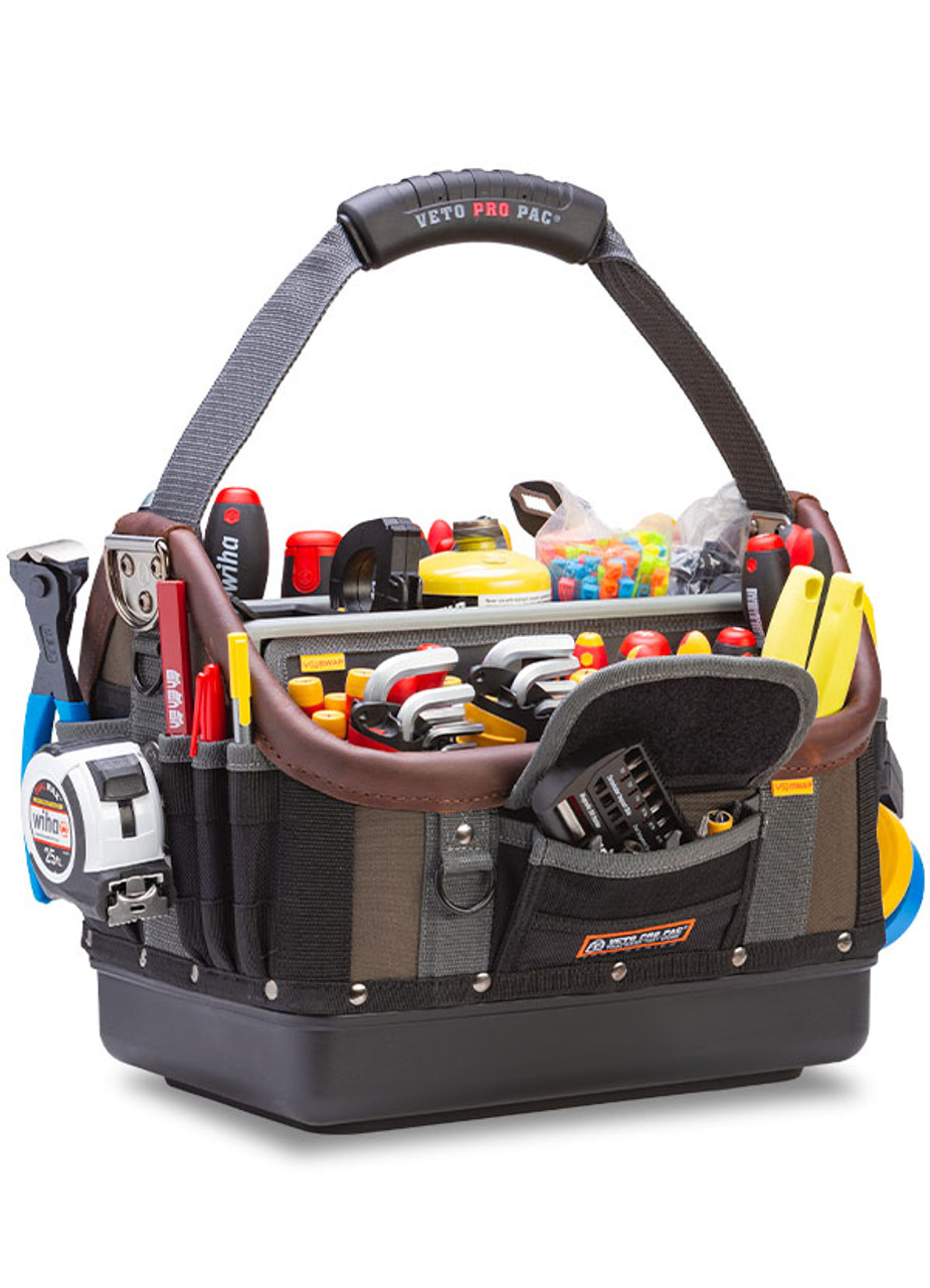 Veto Pro Pac VPP-TECH-OT-LC Large, Open Top Technician Tool Bag