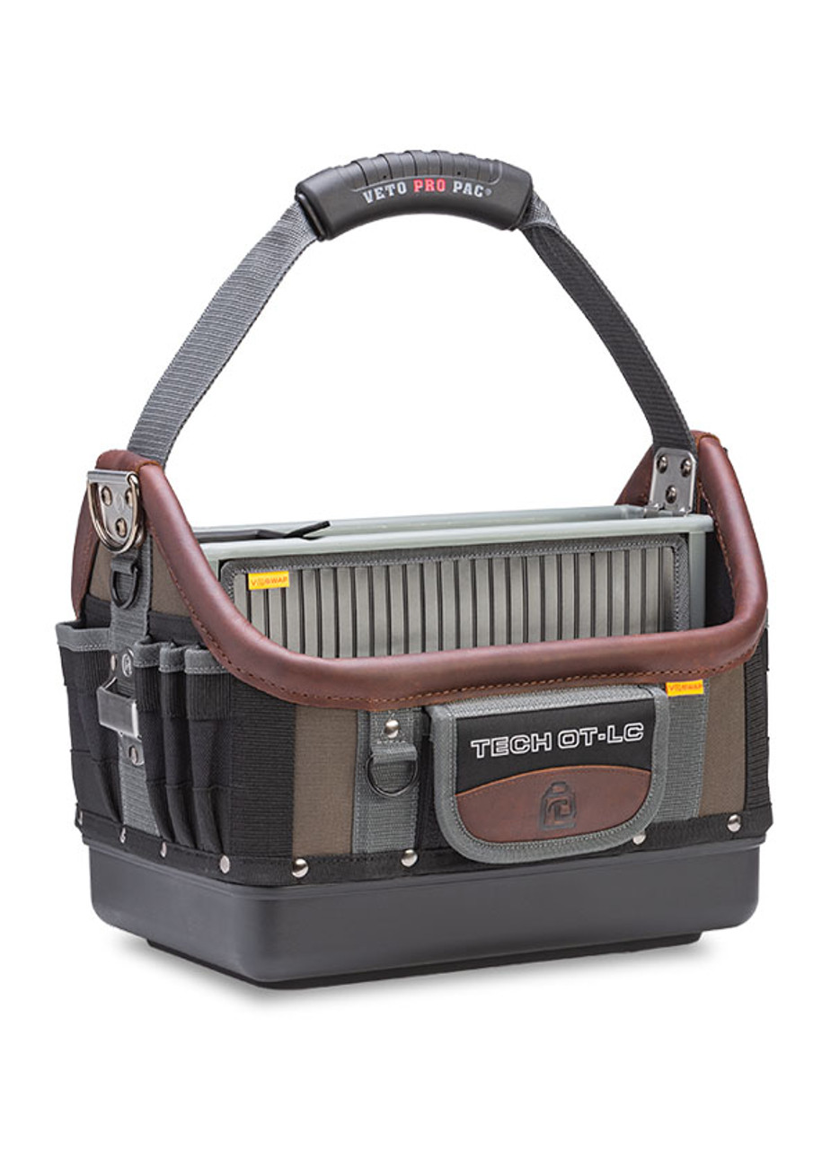 Veto Pro Pac VPP-TECH-OT-LC Large, Open Top Technician Tool Bag TECH OT-LC  - Atlas-Machinery