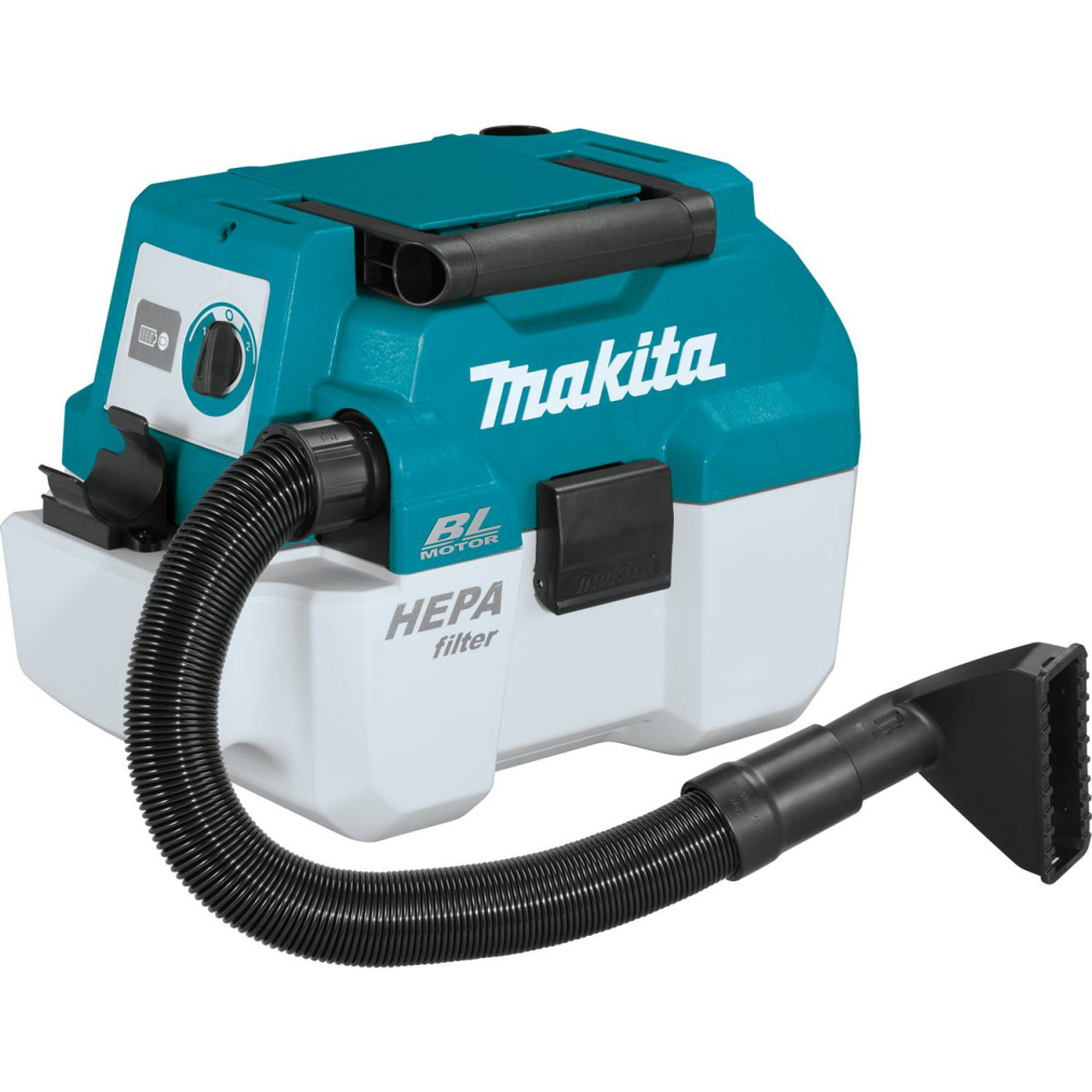 Makita MAK-DVC750LZ 18V LXT Brushless 2-Gallon HEPA Wet Dry Dust  Extractor Vacuum Bare Tool Atlas-Machinery