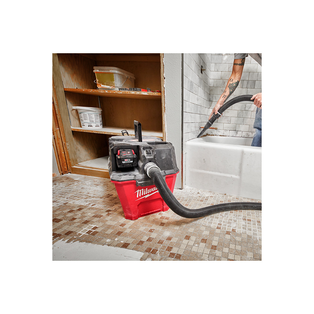 Milwaukee MIL092220 6 Gallon Wet/Dry Vacuum Tank AtlasMachinery