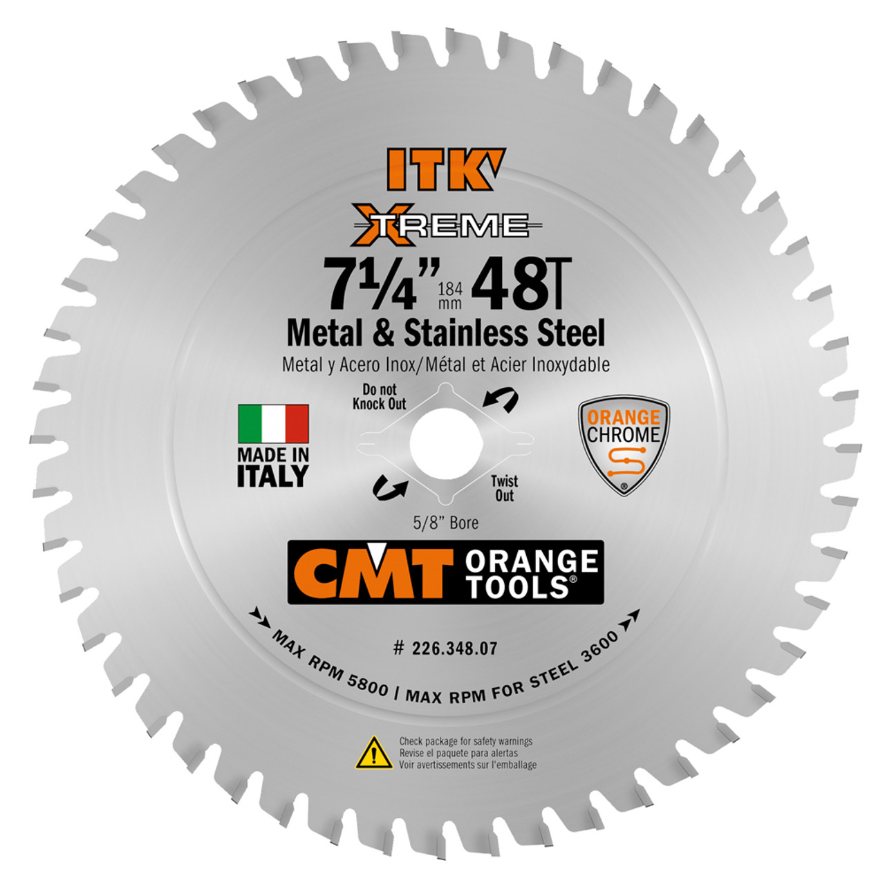 CMT Orange Tools CMT-22634807 7-1/4
