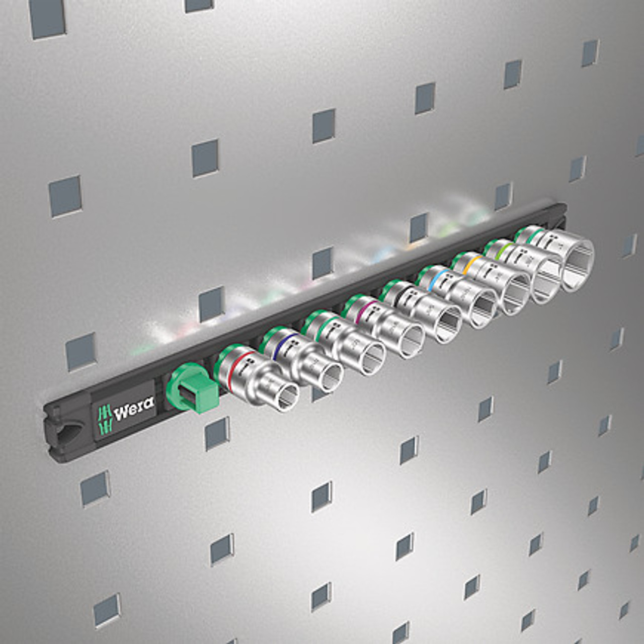 Wera Tools WERA05005480001 1/2in Drive Socket Rail Imperial