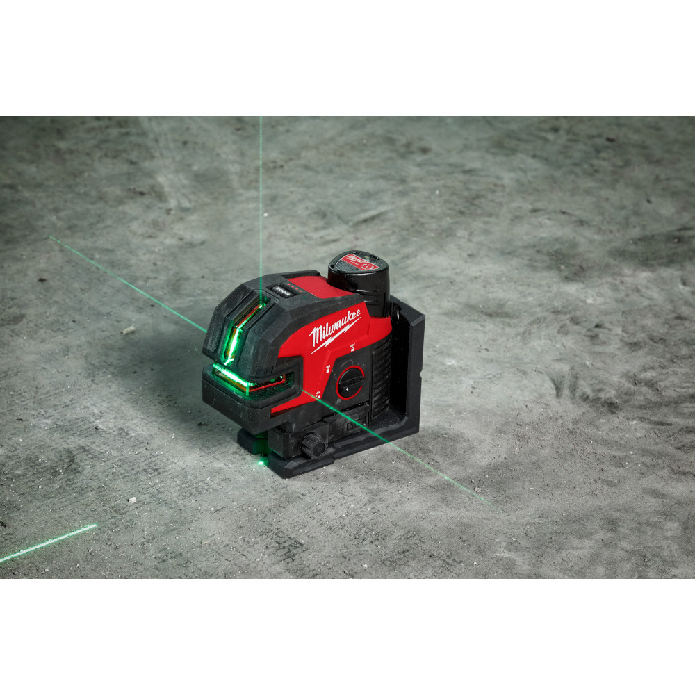 M12 Green Cross Line/4-Points Laser | Atlas Tools & Machinery