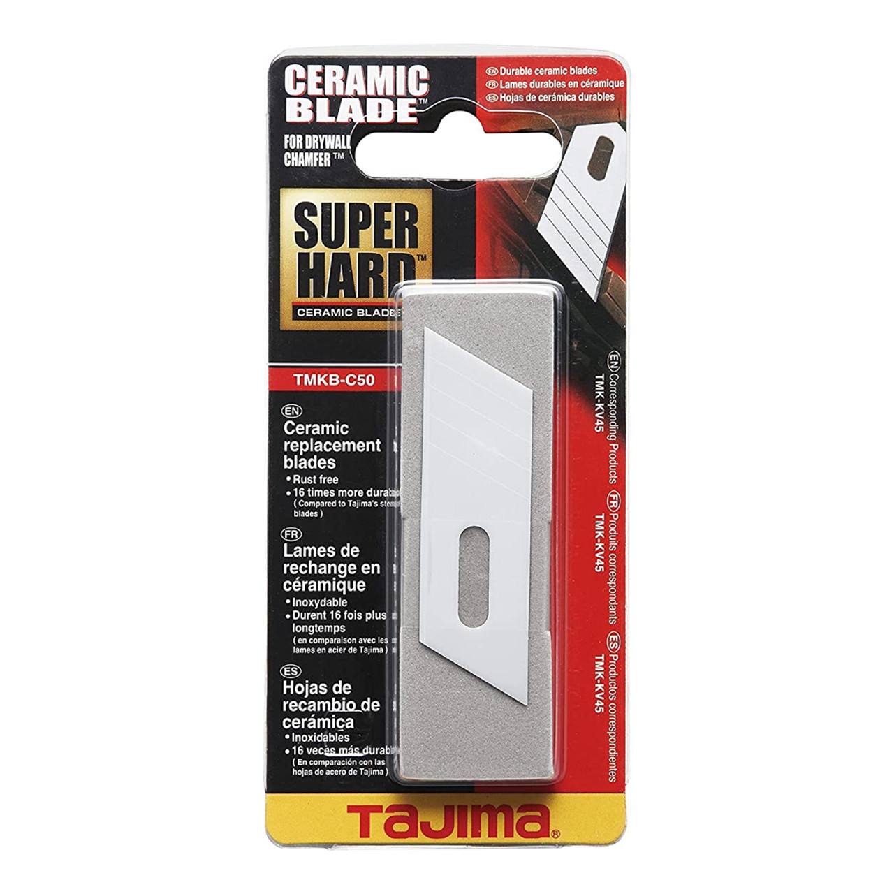 Tajima Drywall Rasp 7in Super Hard Ceramic Blade - TBY-SH180