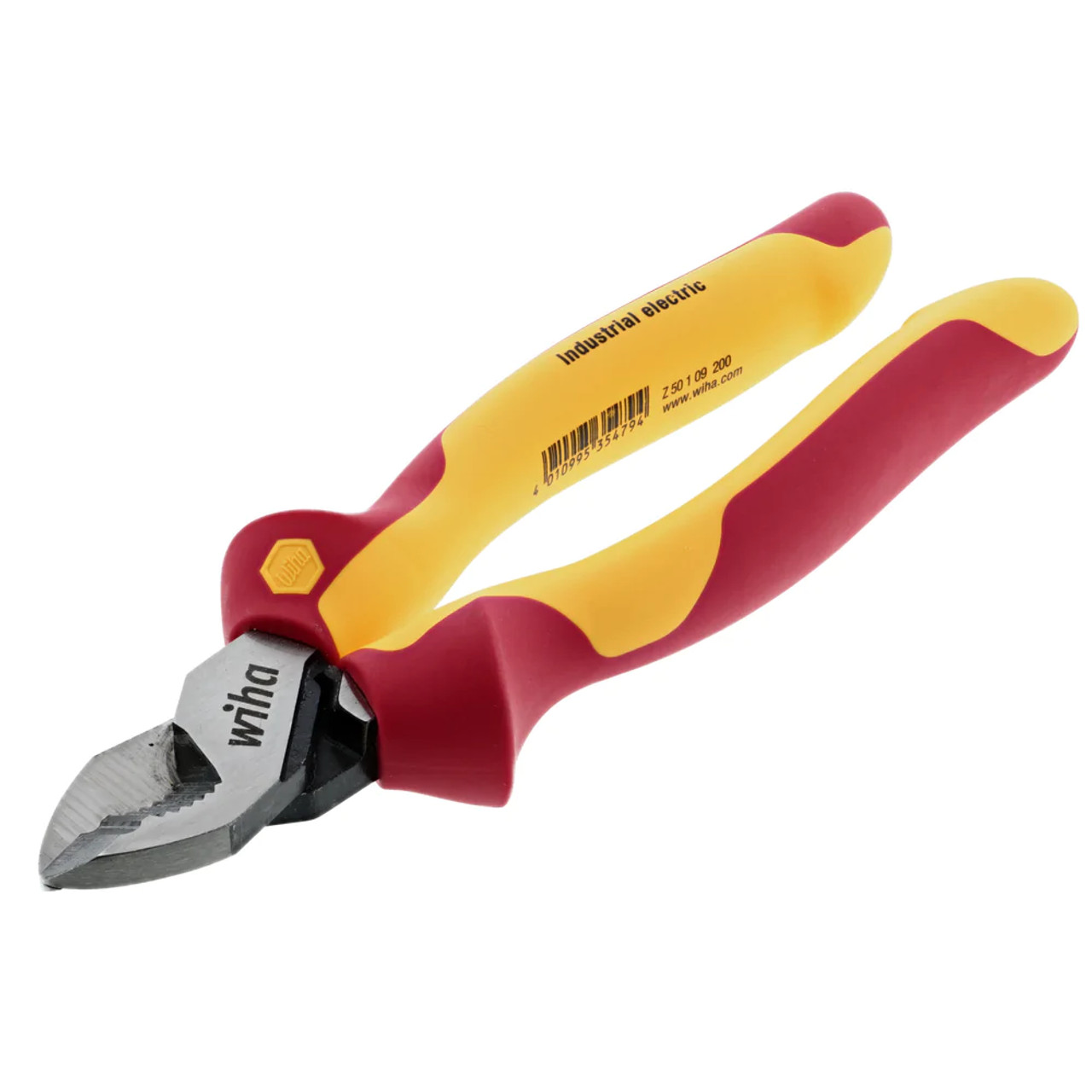 Wiha 32618 Classic Grip 6.3 inch Long Nose Pliers