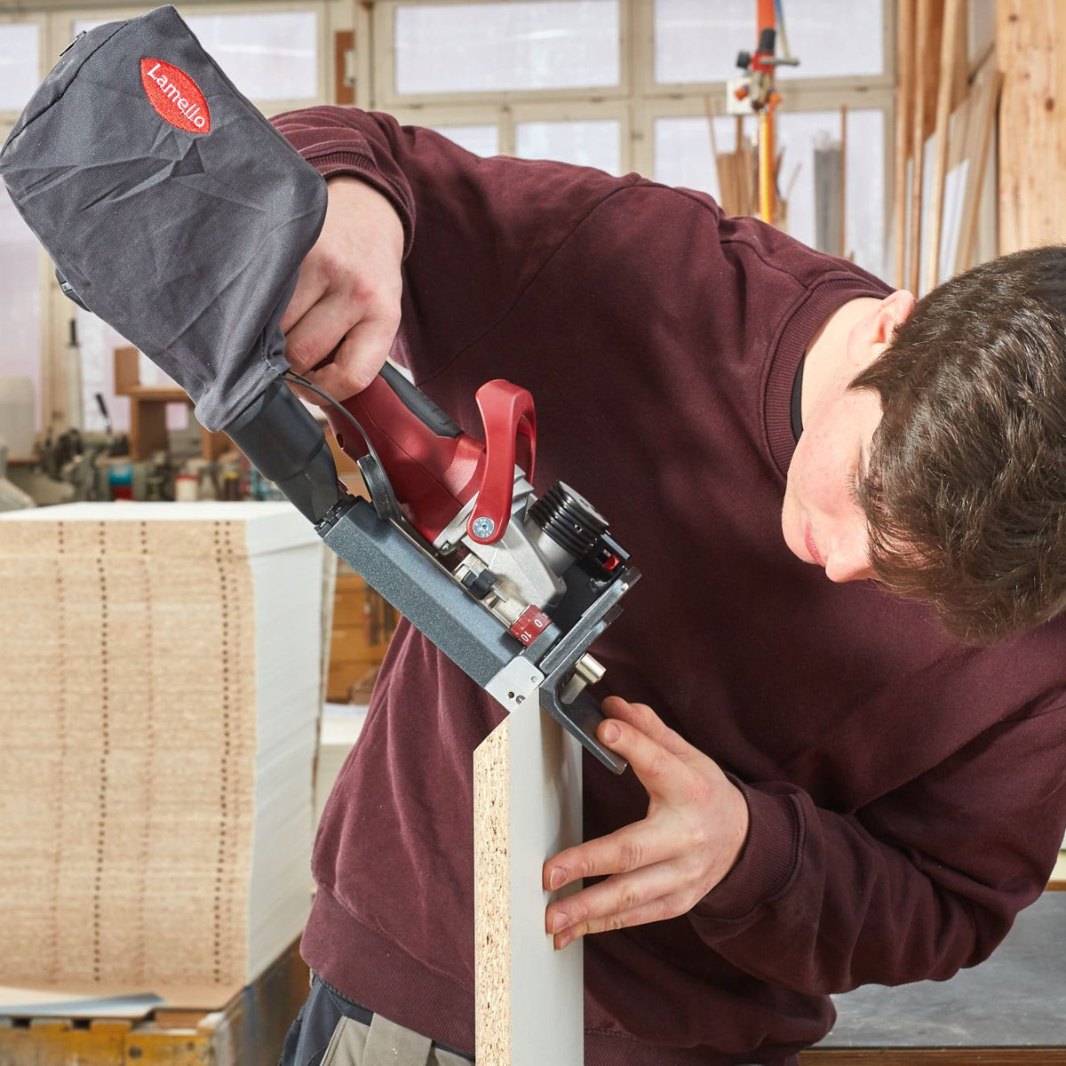 Lamello LAM-101801USSD Zeta P2 Cordless Biscuit Joiner with