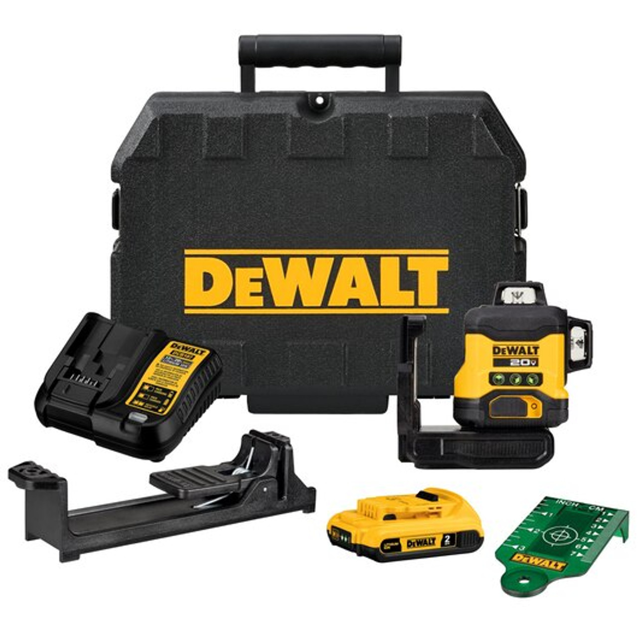 Dewalt laser 3x360 green shop line