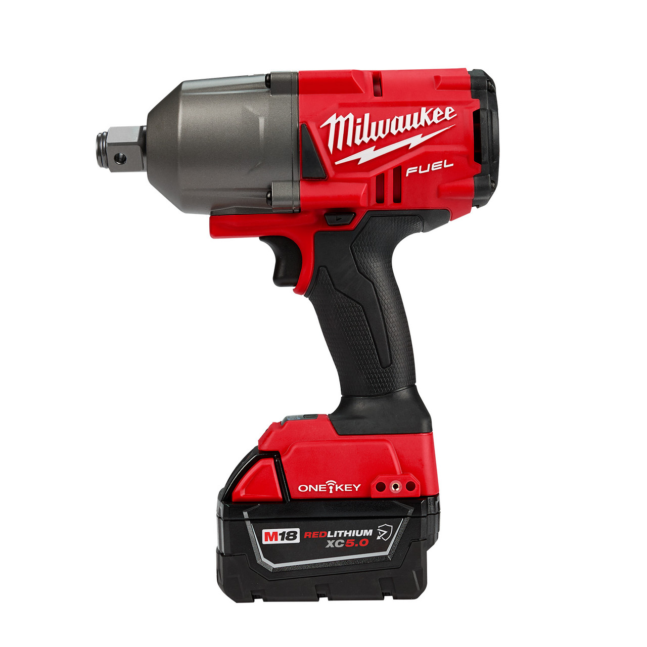 Milwaukee MIL-2864-22R GEN II M18 FUEL With ONE-KEY High Torque Impact  Wrench 3/4" Friction Ring 2x 5.0Ah Kit Atlas-Machinery