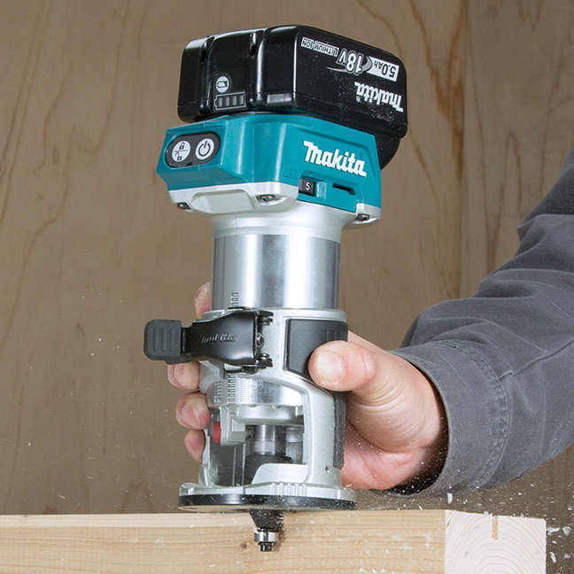 Makita MAK-DRT50T1JX4 18V LXT Cordless Compact Router Kit