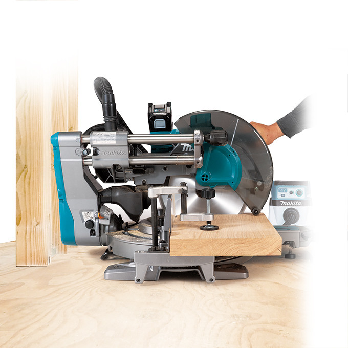 Dual Bevel Sliding Miter Makita Cordless Mitre Saw Makita MAK