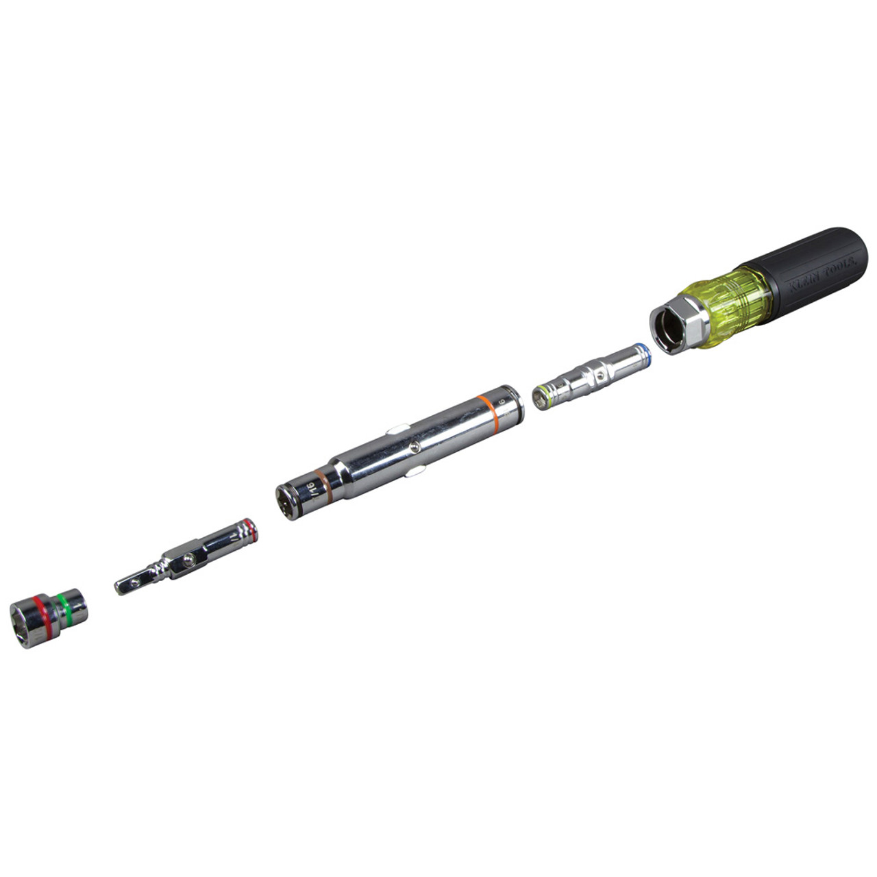 Klein KLE-32807MAG 7-in-1 Multi-Bit Screwdriver Magnetic Nut