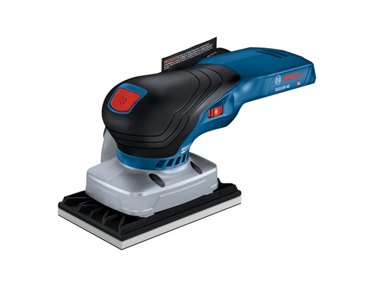 Bosch BOS GSS18V 40N 18V 1 4in Sheet Orbital Finishing Sander