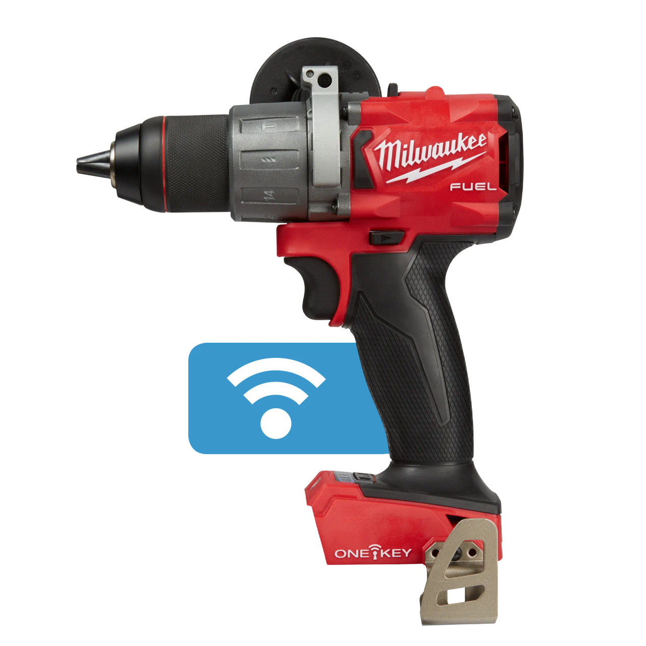 Milwaukee MIL-2906-20 M18 FUEL 1/2in Hammer Drill with ONE-KEY (Bare ...
