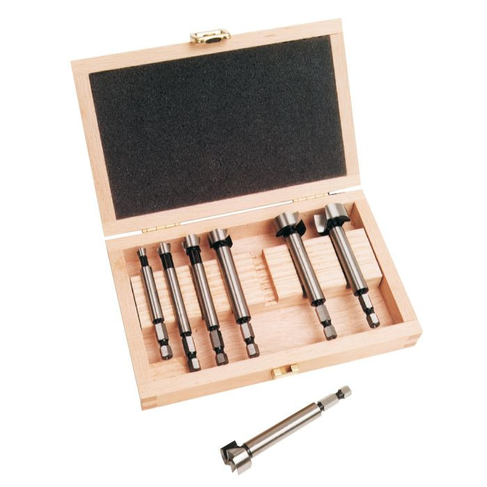 Dimar DIM-WPF-SET-7 Woodpecker 7 pc. Forstner Bit Set - Atlas-Machinery