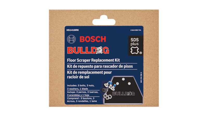Bosch BOSHS1418RK Floor Scraper Replacement Kit AtlasMachinery