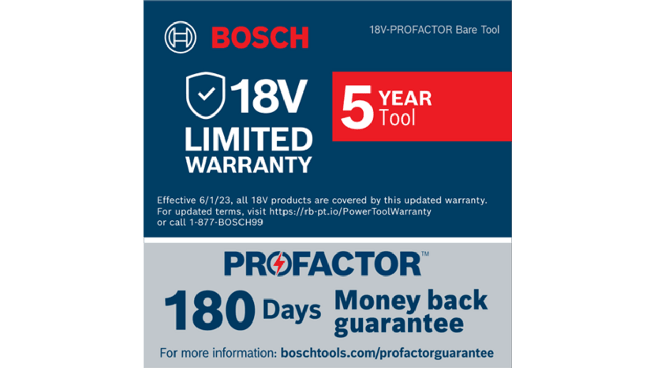 BOSCH GNB18V-12K14 PROFACTOR™ 18V Concrete Nailer Kit with (1) CORE18V® 8  Ah High Power Battery 
