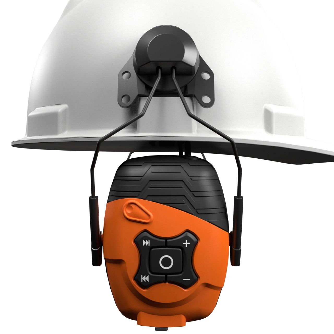 70 Link Machine ISOtunes ISO-IT-70 LINK 2.0 Helmet Mount Earmuff Safety Orange - Atlas ...