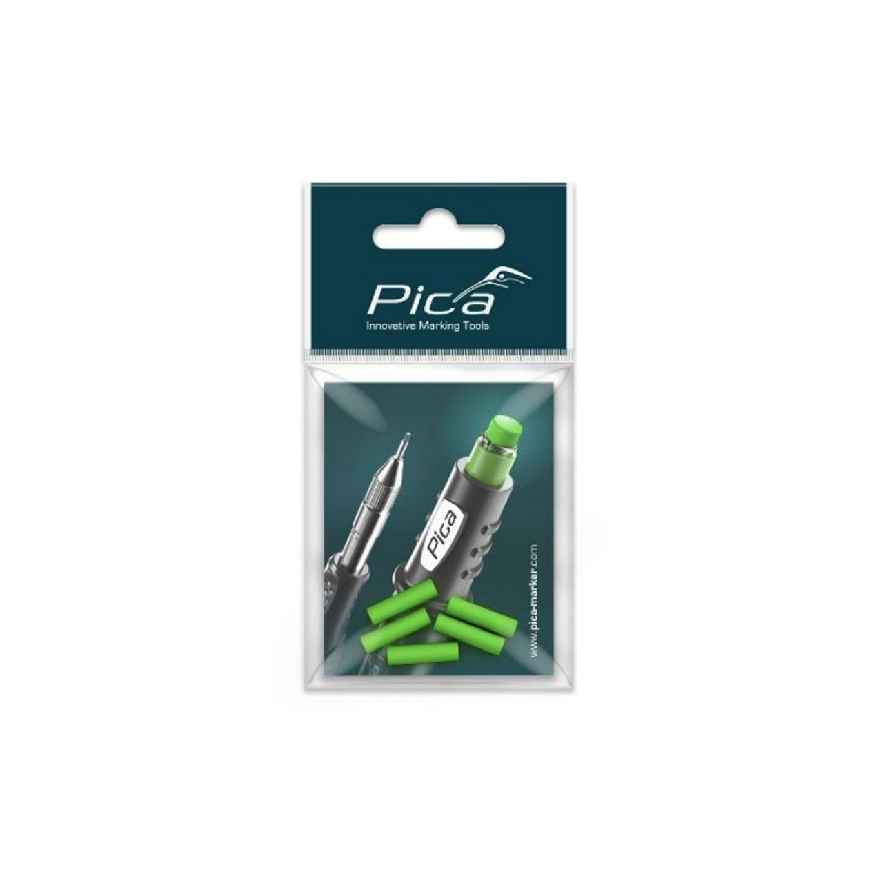 Pica Fine Dry 0.9mm Mechanical Pencil & 48 HB/H Leads Set