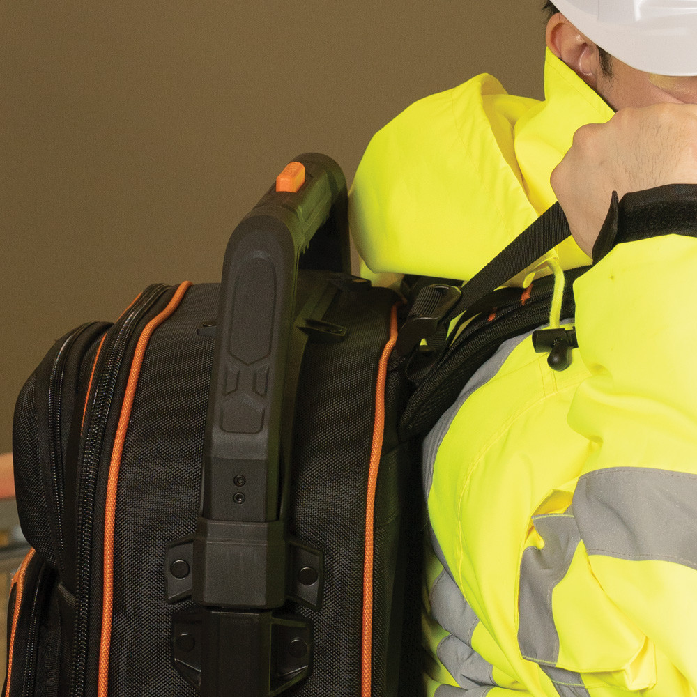 BOB SCALES Utility Shirt サイクリング バックポケット Klein Tools KLE-55604 Rolling Tool Backpack - Atlas-Machinery