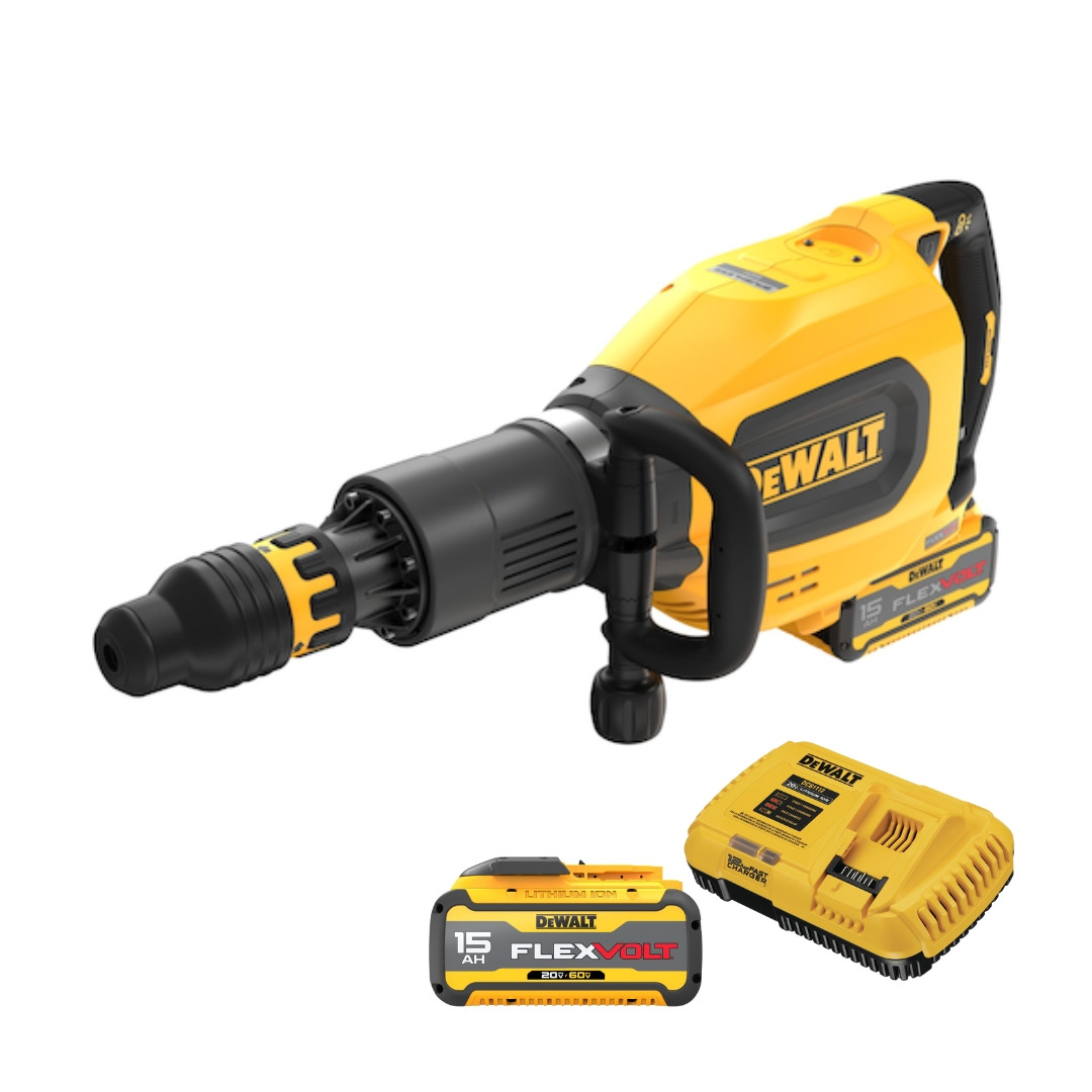 DEWALT DEWDCH911Z2 60V MAX 27lbs SDS Max Inline Chipping Hammer