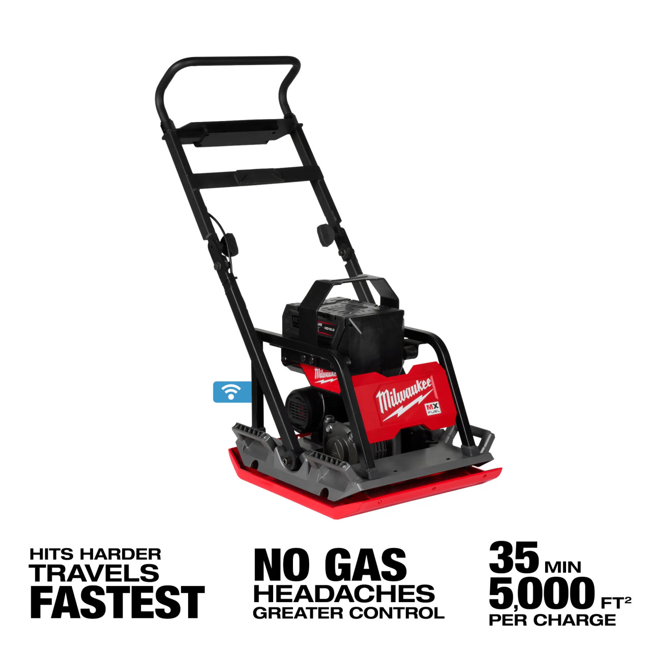 Milwaukee MIL-MXF220-2HD MX FUEL 20in Plate Compactor Kit - Atlas
