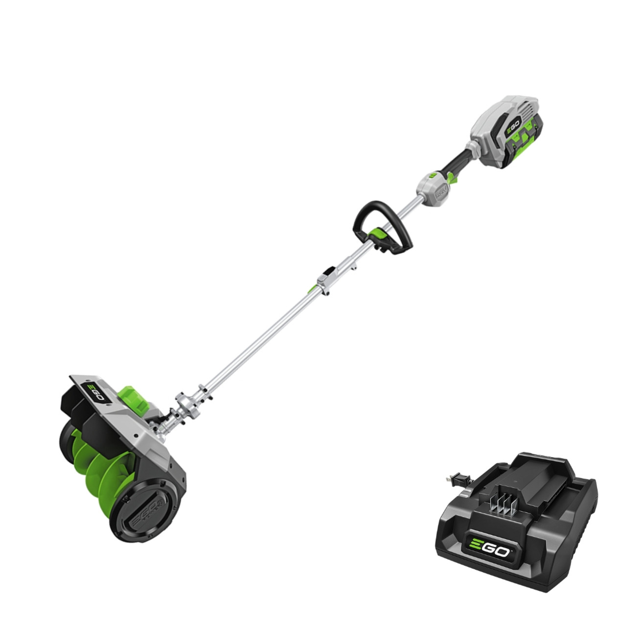 EGO Power EGO-MSS1203 POWER+ Multi-head Snow Shovel Kit With 4.0ah Battery  And 320w Charger Atlas-Machinery