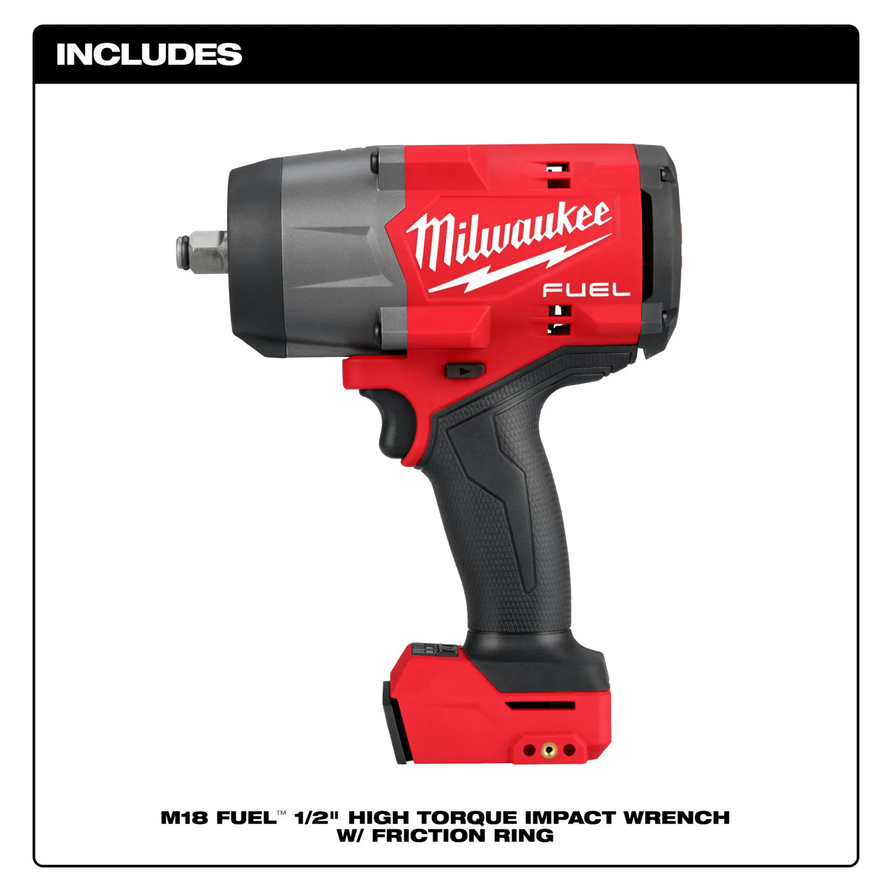 Milwaukee MIL-2967-20 M18 FUEL 1/2in High Torque Impact Wrench