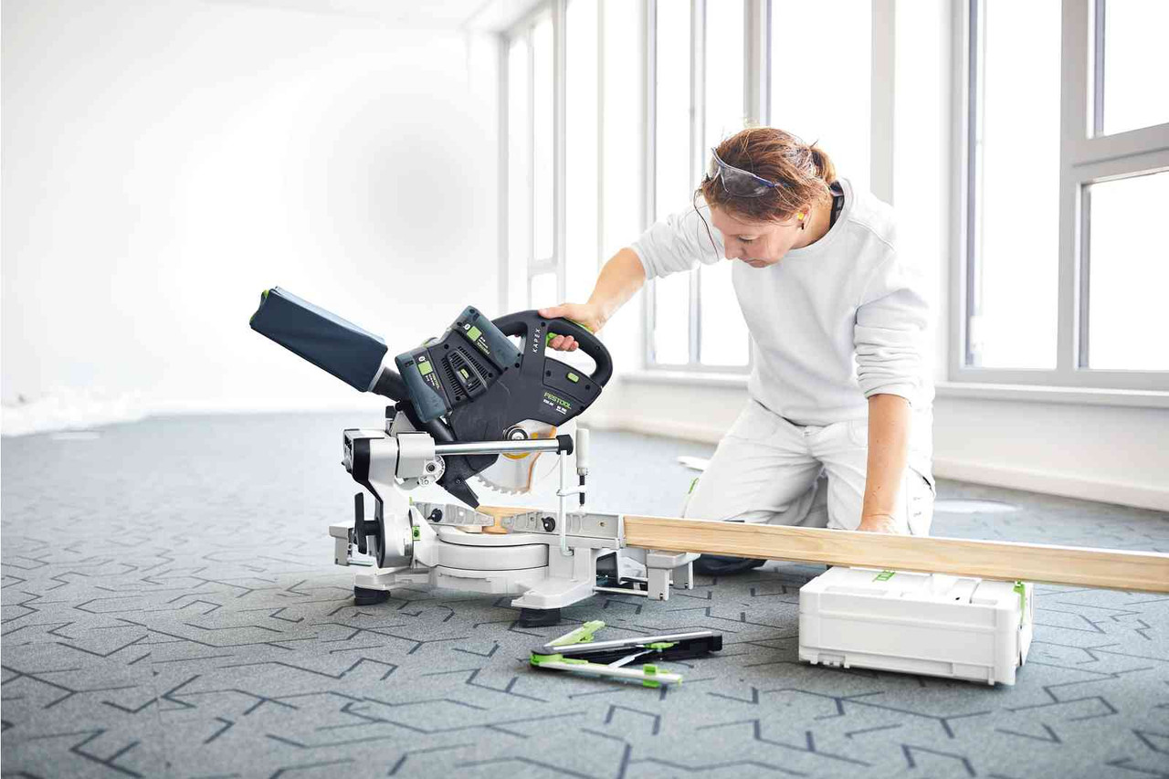 Festool FES-576848 Cordless Sliding Compound Miter Saw KAPEX KSC