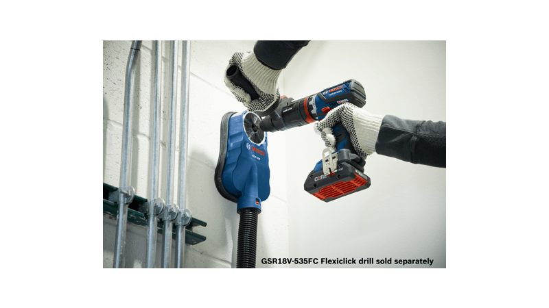 Bosch BOSGFA18H 18V SDSPlus Rotary Hammer Attachment with Side Handle AtlasMachinery