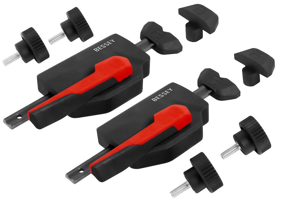 Bessey BES-WNS20-MFT-SET Horizontal Table Clamp Fixture, For 20mm
