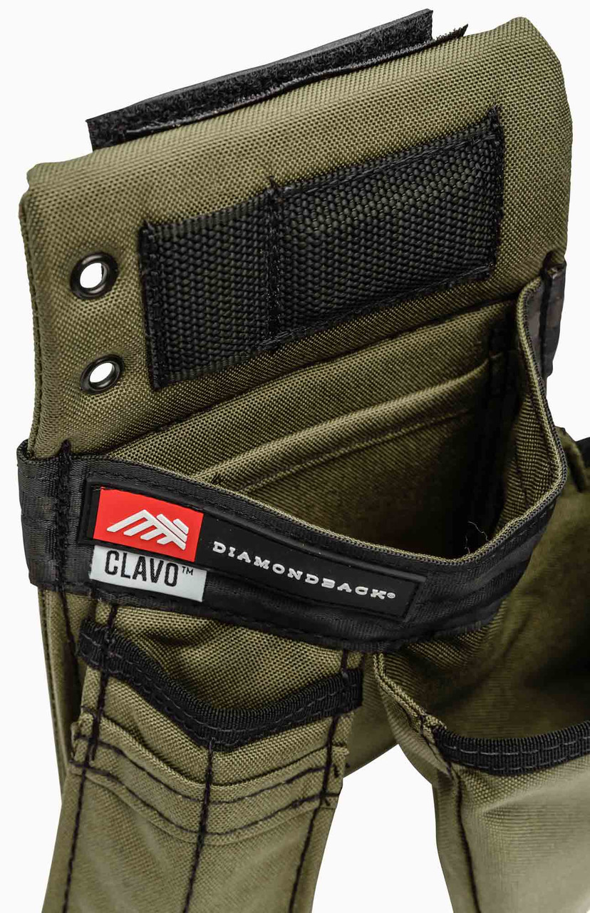 Diamondback Clavo Pouch Green Right | Atlas Tools & Machinery