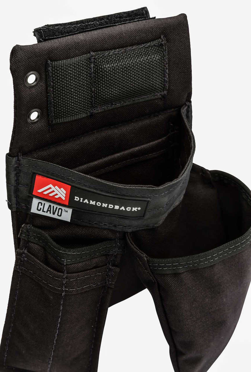 Diamondback Clavo Pouch Black Left | Atlas Tools & Machinery
