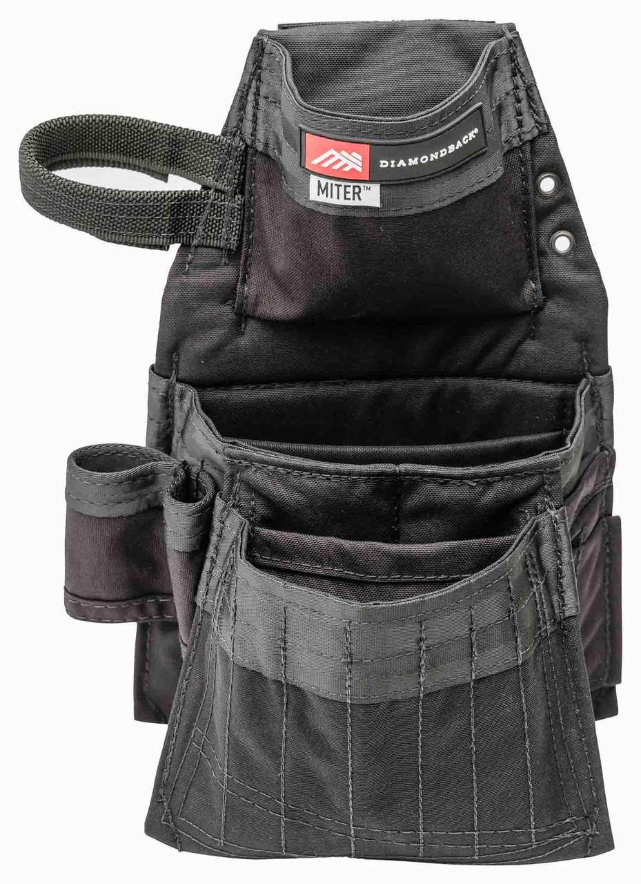 Diamondback ToolBelt DBT-DB2-45-BK-R-A Miter Pouch Black Right