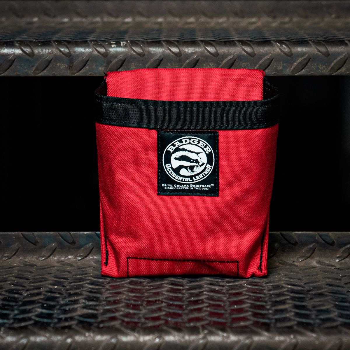 Badger Tool Belts BADGER-453056 Accessory Pouch Red - Atlas-Machinery