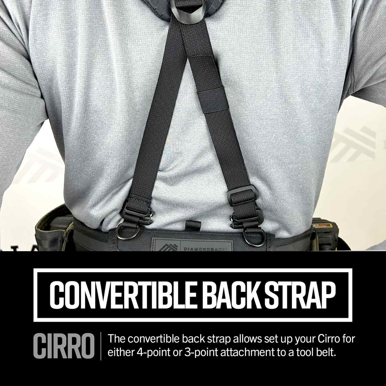 Diamondback DBT-DB4-24-BKXX Cirro Deluxe Suspender Black - Atlas
