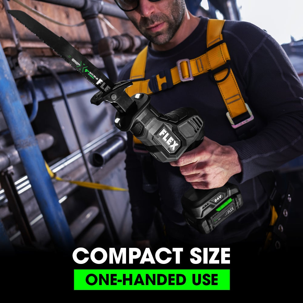 FLEX 24V One-Handed Reciprocating Saw | Atlas Tools & Machinery