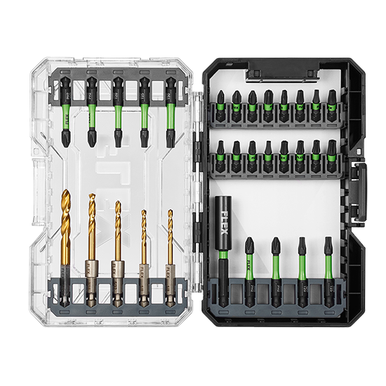 FLEX FLEXFAM1000131 Impact Drill and Drive Bit 31Piece Set Atlas