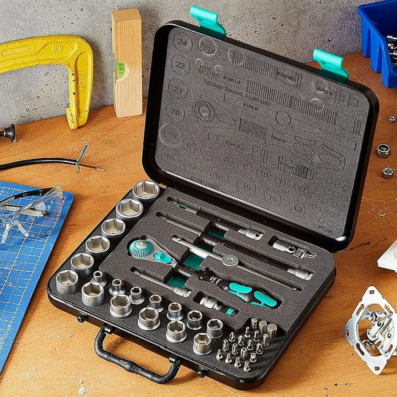 Ｗｅｒａ ８１００ＳＢ２ サイクロップラチェットセット ３／８ 003594 1S ⁄images⁄I⁄