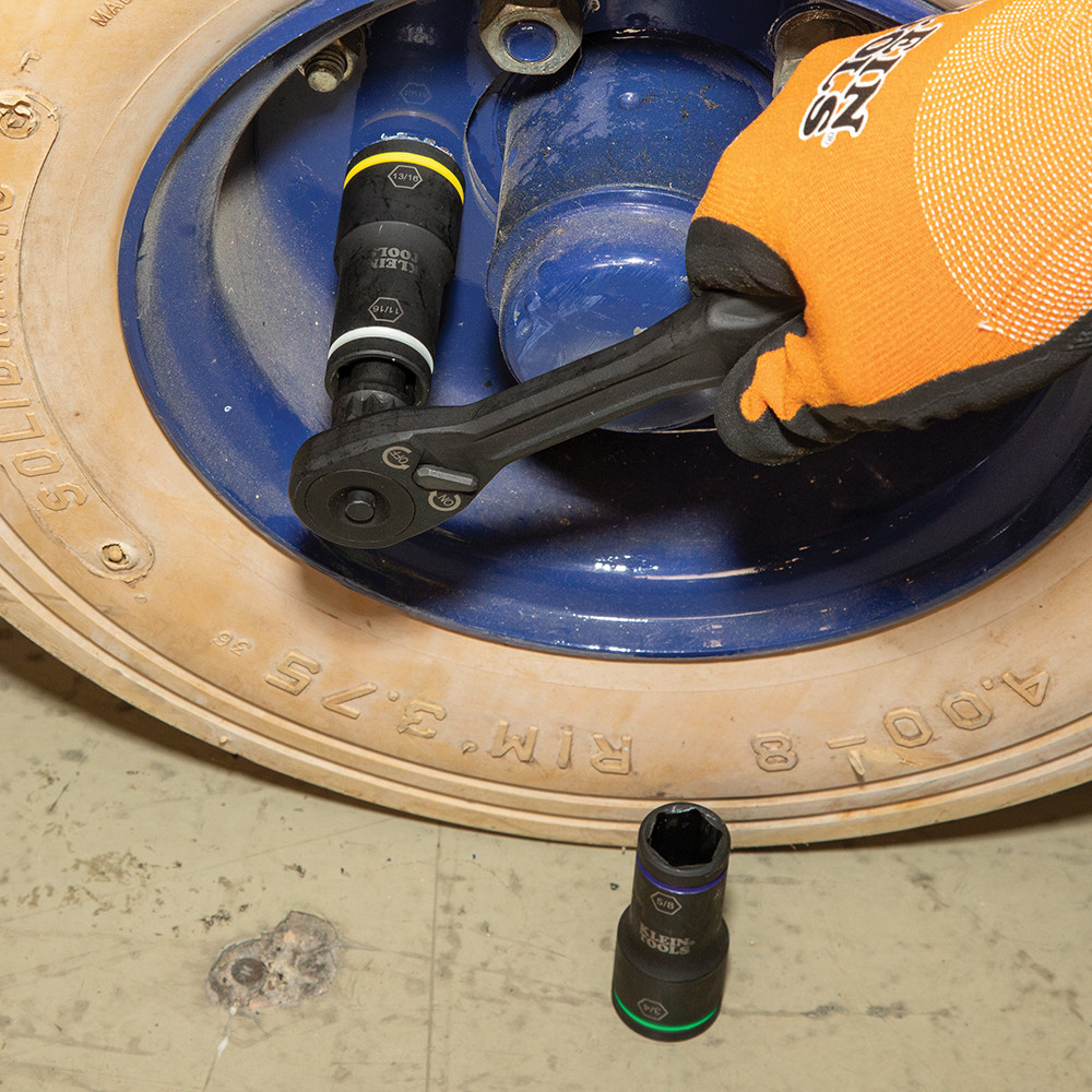 Klein Tools KLE-65618 SAE KNECT Flip-10 Heavy Duty Flip Impact